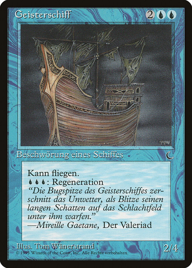 Ghost Ship (German) - "Geisterschiff" [Renaissance] | Kessel Run Games Inc. 