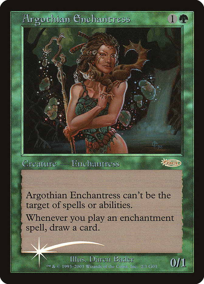 Argothian Enchantress [Judge Gift Cards 2003] | Kessel Run Games Inc. 