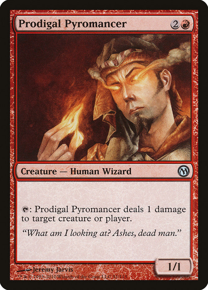 Prodigal Pyromancer [Duels of the Planeswalkers] | Kessel Run Games Inc. 