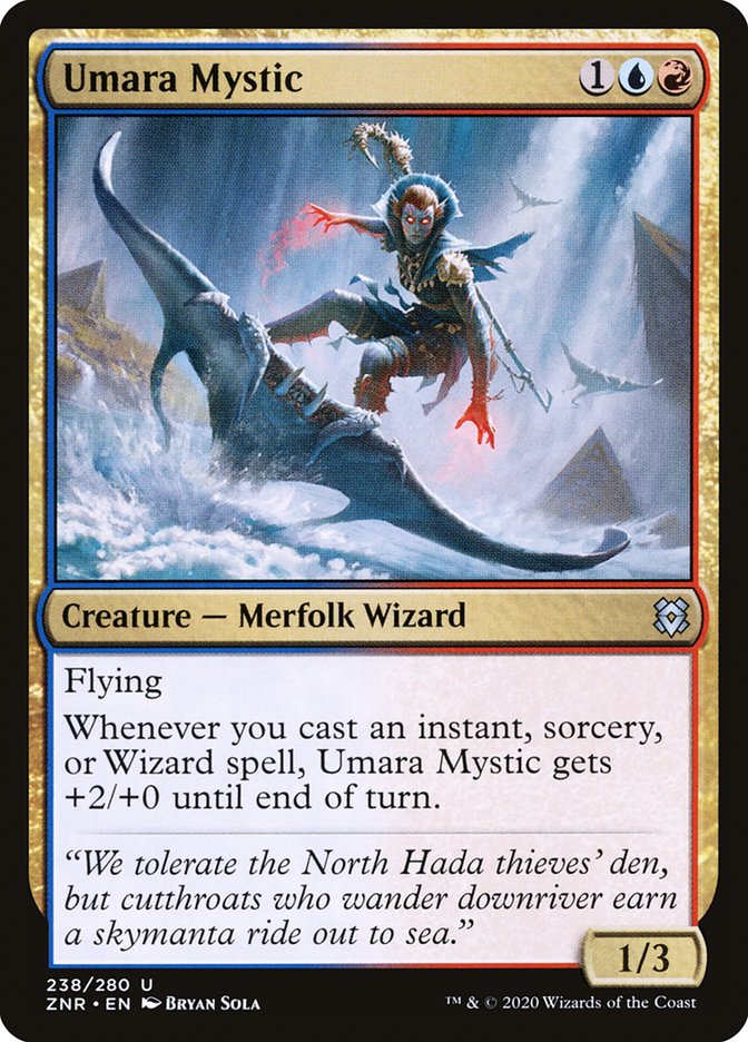 Umara Mystic [Zendikar Rising] | Kessel Run Games Inc. 