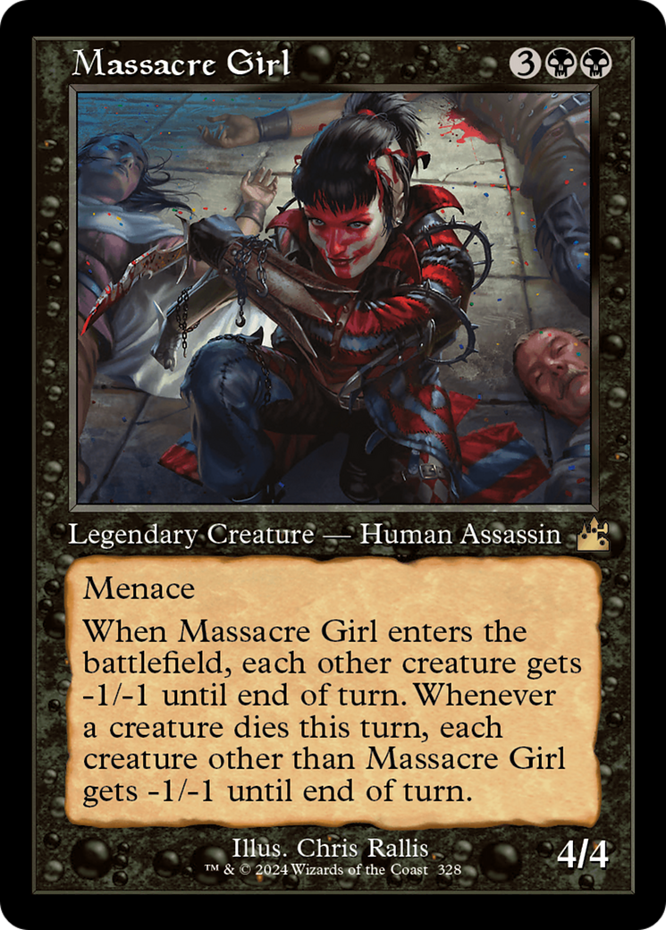 Massacre Girl (Retro) [Ravnica Remastered] | Kessel Run Games Inc. 