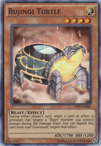 Bujingi Turtle [AP05-EN009] Super Rare | Kessel Run Games Inc. 