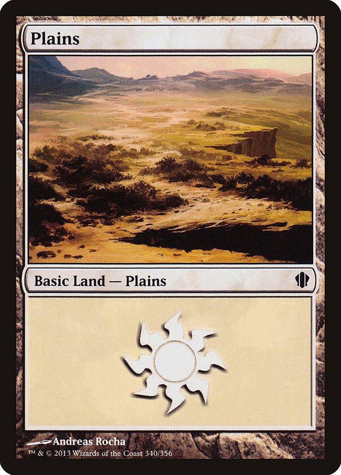 Plains (340) [Commander 2013] | Kessel Run Games Inc. 