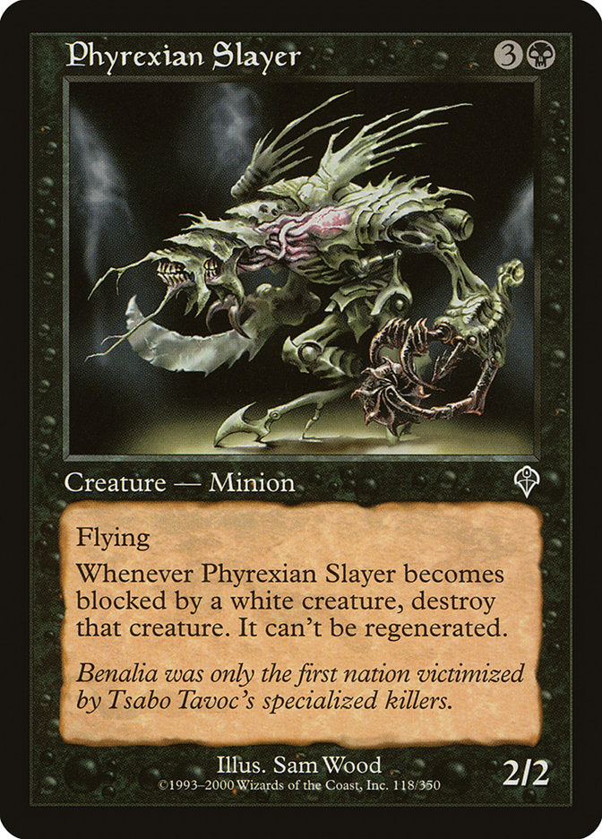 Phyrexian Slayer [Invasion] | Kessel Run Games Inc. 