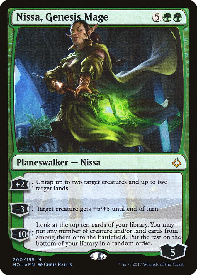 Nissa, Genesis Mage [Hour of Devastation] | Kessel Run Games Inc. 