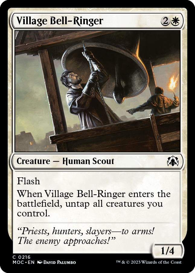 Village Bell-Ringer [March of the Machine Commander] | Kessel Run Games Inc. 