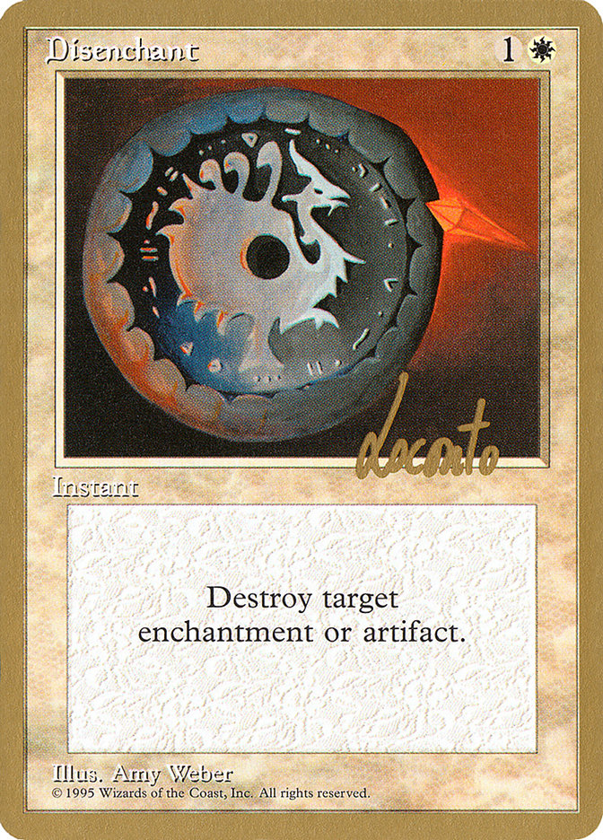 Disenchant (Michael Loconto) [Pro Tour Collector Set] | Kessel Run Games Inc. 