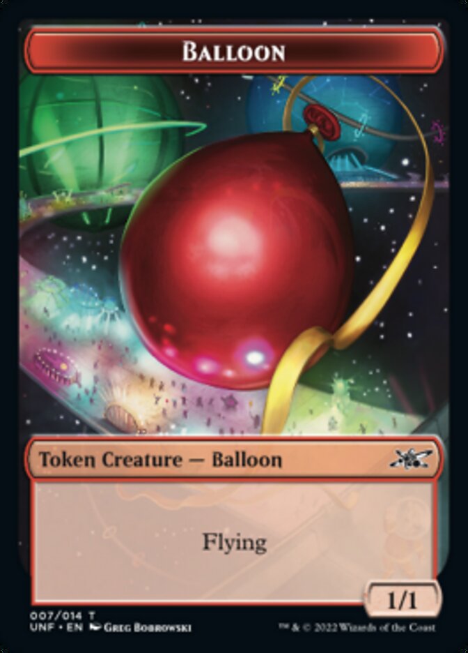 Balloon Token [Unfinity Tokens] | Kessel Run Games Inc. 