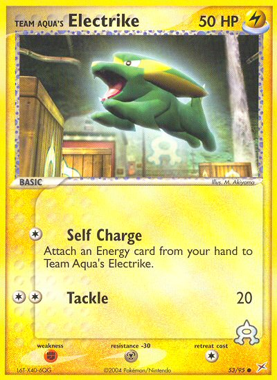 Team Aqua's Electrike (53/95) [EX: Team Magma vs Team Aqua] | Kessel Run Games Inc. 