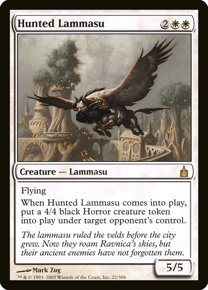 Hunted Lammasu [Ravnica: City of Guilds] | Kessel Run Games Inc. 