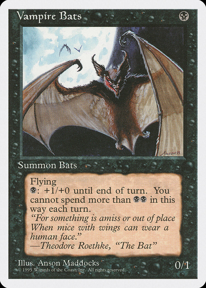 Vampire Bats [Fourth Edition] | Kessel Run Games Inc. 
