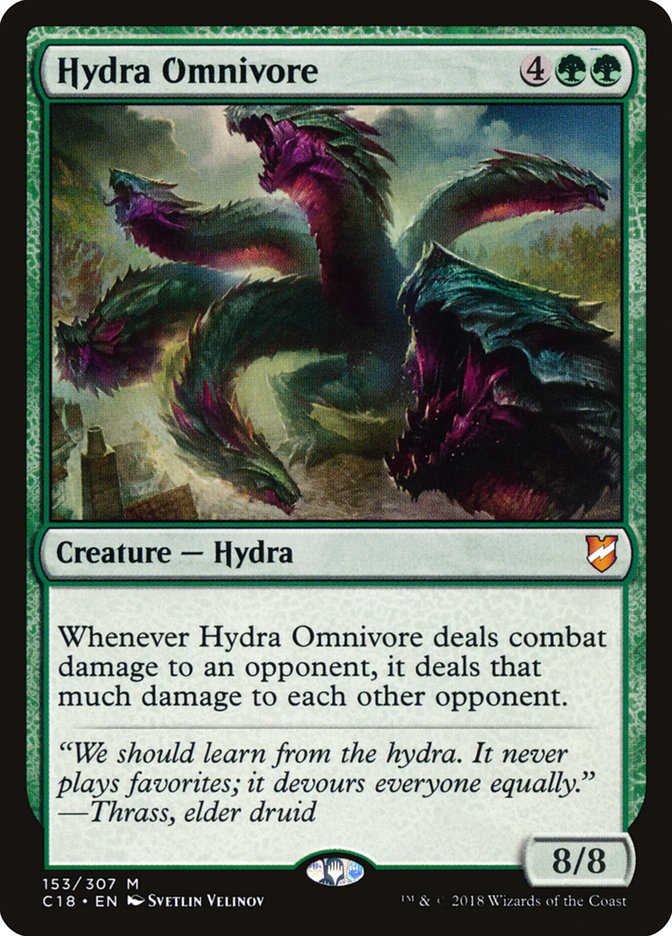 Hydra Omnivore [Commander 2018] | Kessel Run Games Inc. 