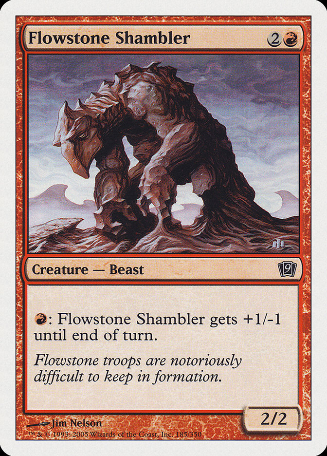 Flowstone Shambler [Ninth Edition] | Kessel Run Games Inc. 