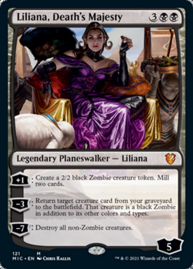 Liliana, Death's Majesty [Innistrad: Midnight Hunt Commander] | Kessel Run Games Inc. 