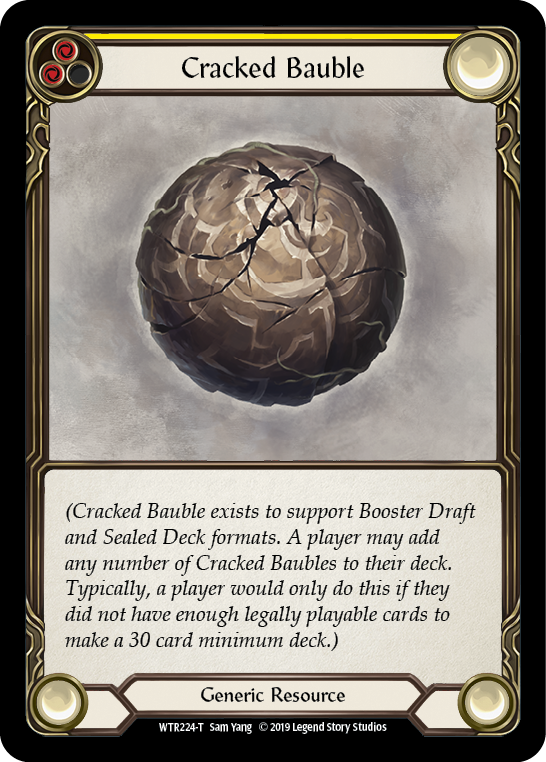 Cracked Bauble [WTR224-T] (Welcome to Rathe)  Alpha Print Normal | Kessel Run Games Inc. 