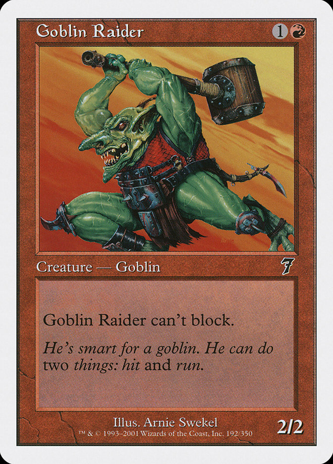 Goblin Raider [Seventh Edition] | Kessel Run Games Inc. 