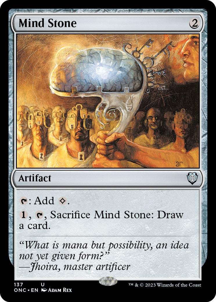 Mind Stone [Phyrexia: All Will Be One Commander] | Kessel Run Games Inc. 