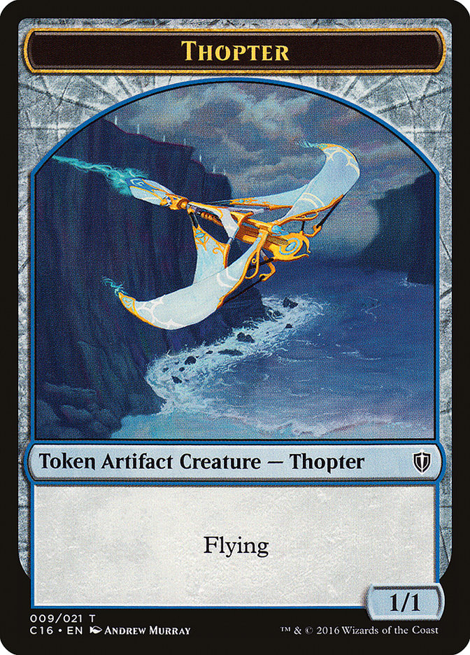Thopter // Germ Double-Sided Token [Commander 2016 Tokens] | Kessel Run Games Inc. 