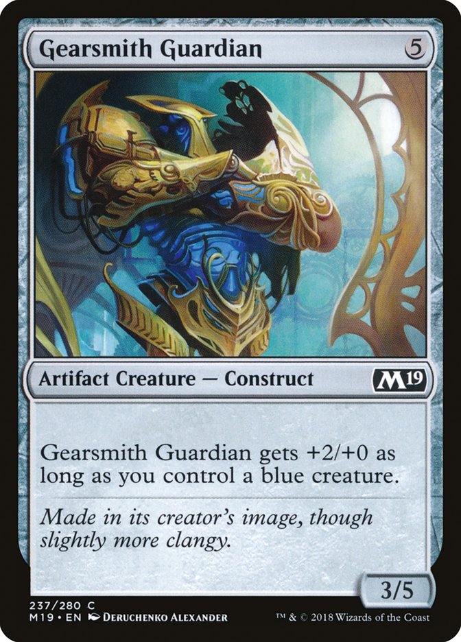 Gearsmith Guardian [Core Set 2019] | Kessel Run Games Inc. 