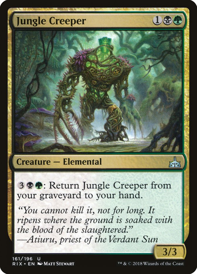 Jungle Creeper [Rivals of Ixalan] | Kessel Run Games Inc. 