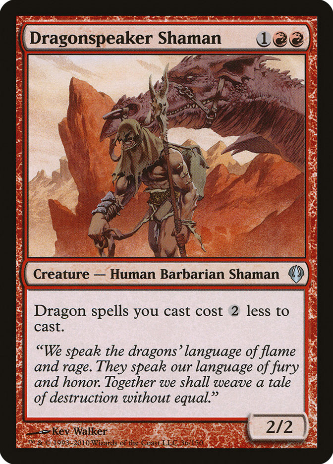 Dragonspeaker Shaman [Archenemy] | Kessel Run Games Inc. 