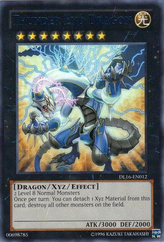 Thunder End Dragon (Blue) [DL16-EN012] Rare | Kessel Run Games Inc. 