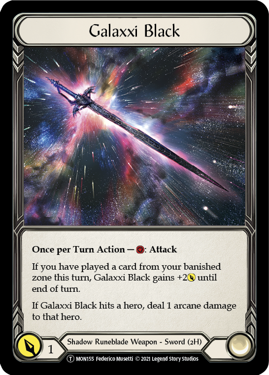 Soul Shackle // Galaxxi Black [U-MON186 // U-MON155] (Monarch Unlimited)  Unlimited Normal | Kessel Run Games Inc. 