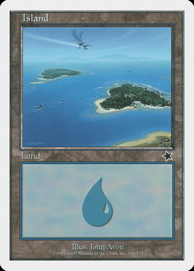Island (160) [Starter 1999] | Kessel Run Games Inc. 