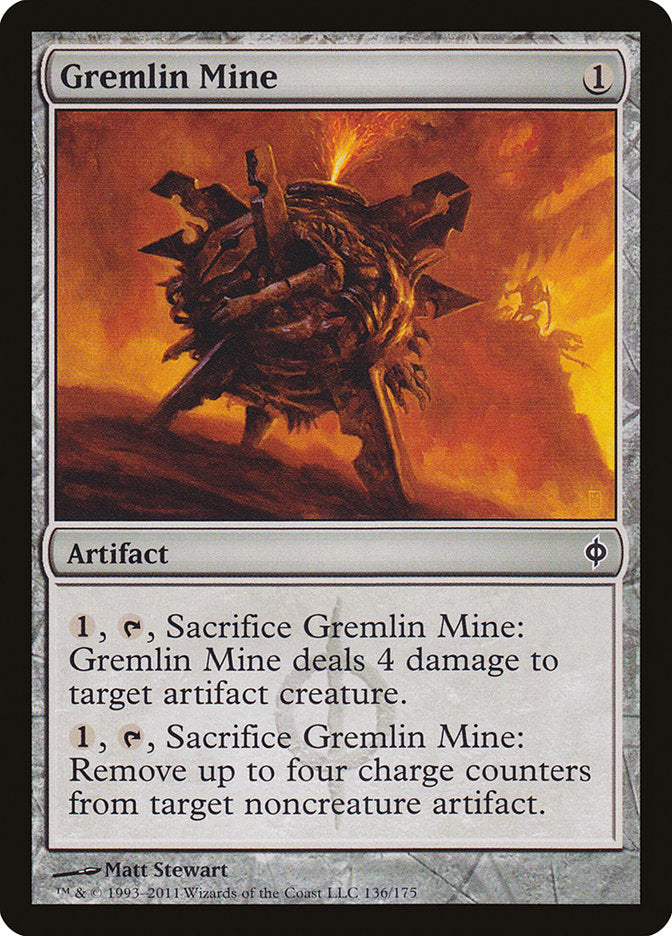 Gremlin Mine [New Phyrexia] | Kessel Run Games Inc. 