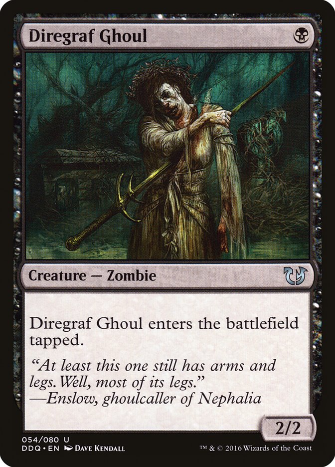 Diregraf Ghoul [Duel Decks: Blessed vs. Cursed] | Kessel Run Games Inc. 