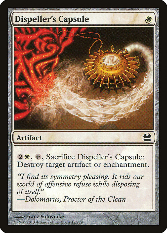 Dispeller's Capsule [Modern Masters] | Kessel Run Games Inc. 