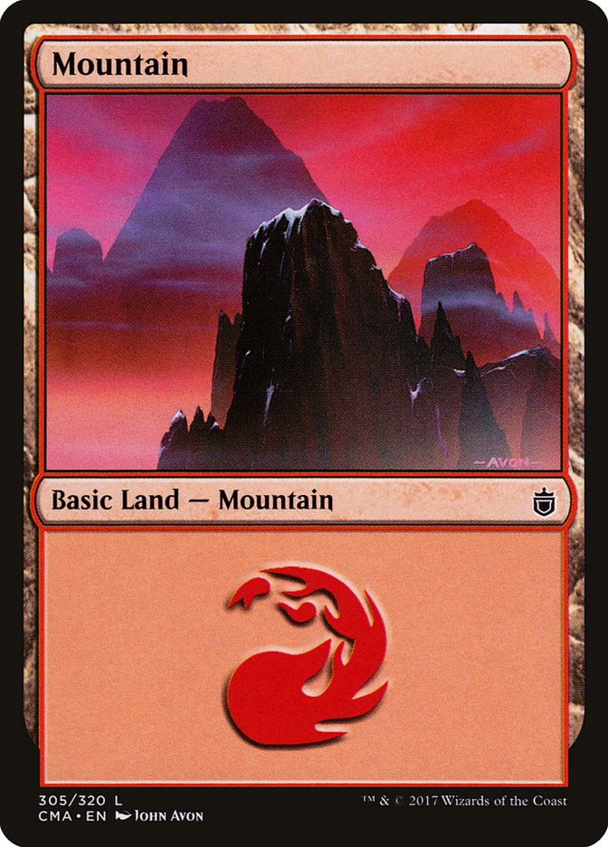 Mountain (305) [Commander Anthology] | Kessel Run Games Inc. 