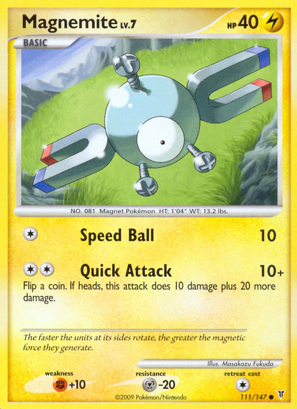 Magnemite (111/147) [Platinum: Supreme Victors] | Kessel Run Games Inc. 