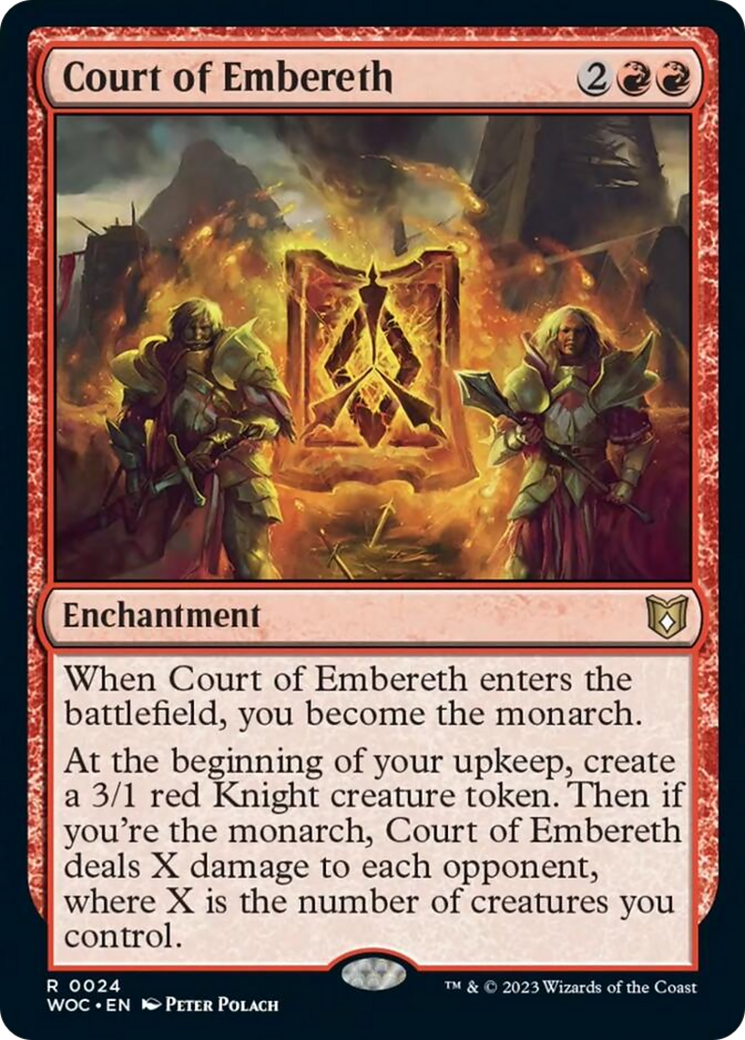 Court of Embereth [Wilds of Eldraine Commander] | Kessel Run Games Inc. 