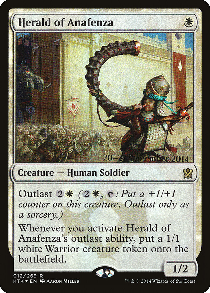 Herald of Anafenza [Khans of Tarkir Prerelease Promos] | Kessel Run Games Inc. 