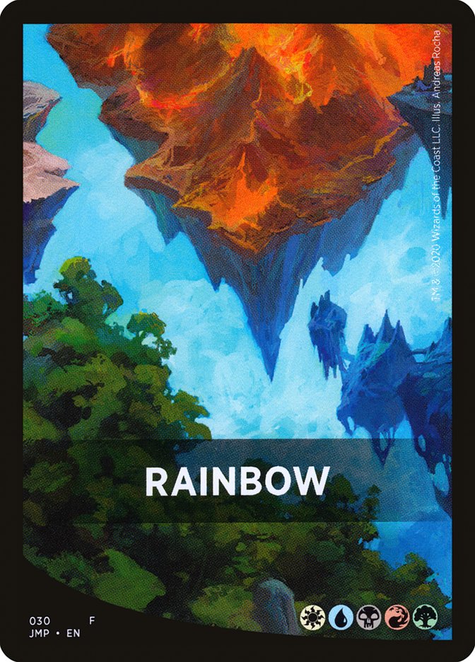 Rainbow Theme Card [Jumpstart Front Cards] | Kessel Run Games Inc. 