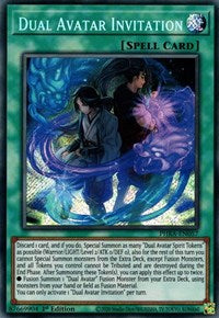 Dual Avatar Invitation [PHRA-EN057] Secret Rare | Kessel Run Games Inc. 