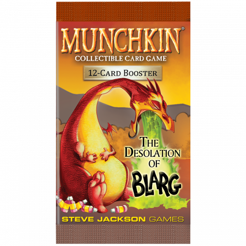 Munchkin Collectible Card Game: The Desolation of Blarg Booster Pack | Kessel Run Games Inc. 