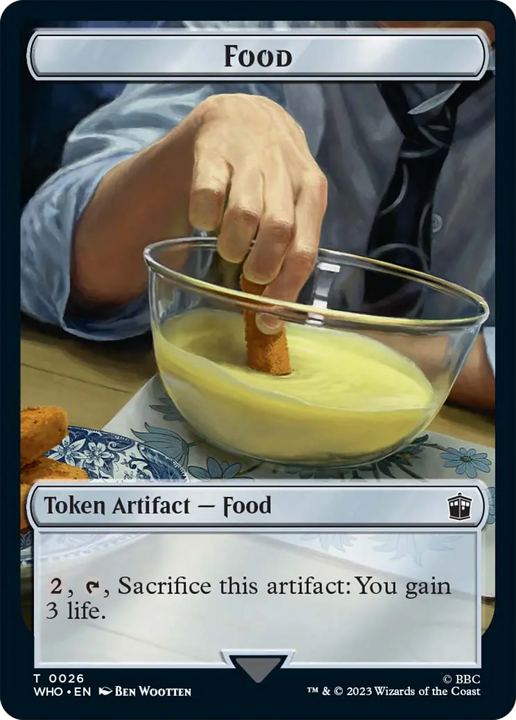 Food Token [Doctor Who Tokens] | Kessel Run Games Inc. 