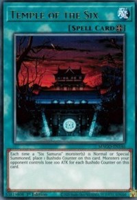 Temple of the Six [MAGO-EN146] Rare | Kessel Run Games Inc. 