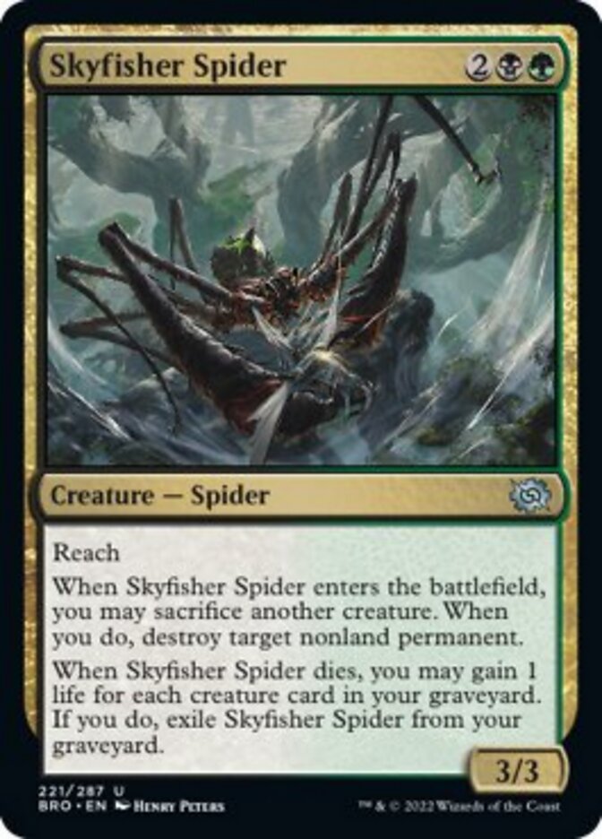 Skyfisher Spider [The Brothers' War] | Kessel Run Games Inc. 