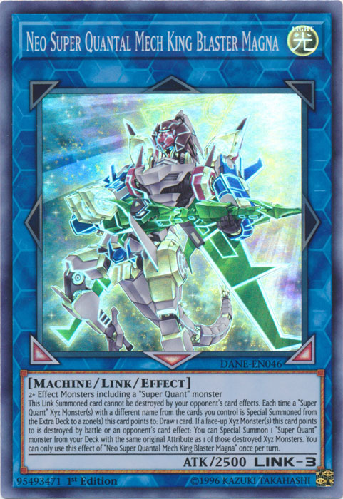 Neo Super Quantal Mech King Blaster Magna [DANE-EN046] Super Rare | Kessel Run Games Inc. 