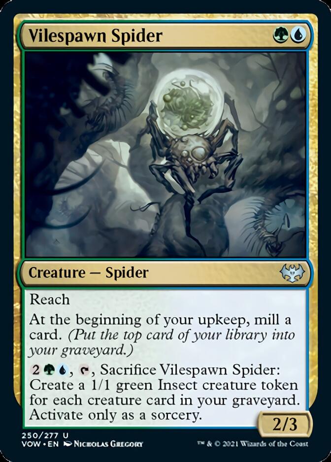 Vilespawn Spider [Innistrad: Crimson Vow] | Kessel Run Games Inc. 