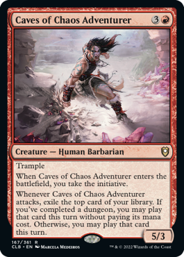 Caves of Chaos Adventurer [Commander Legends: Battle for Baldur's Gate] | Kessel Run Games Inc. 