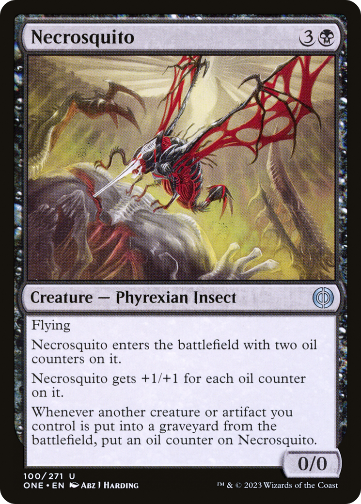 Necrosquito [Phyrexia: All Will Be One] | Kessel Run Games Inc. 