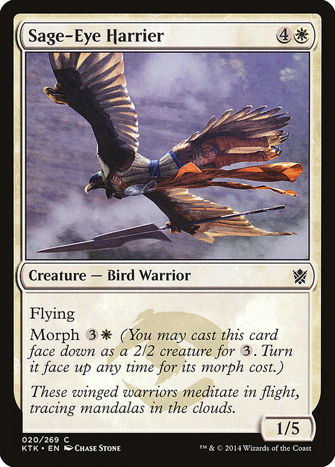 Sage-Eye Harrier [Khans of Tarkir] | Kessel Run Games Inc. 