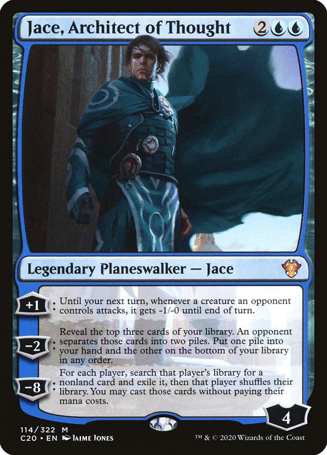 Jace, Architect of Thought [Commander 2020] | Kessel Run Games Inc. 