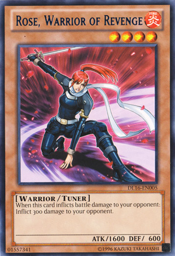 Rose, Warrior of Revenge (Blue) [DL16-EN005] Rare | Kessel Run Games Inc. 