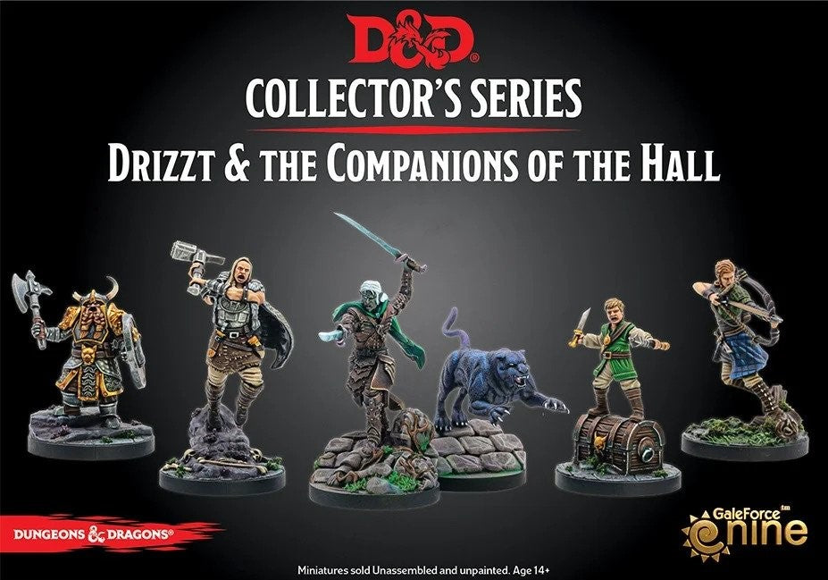 D&D Collector's Series: The Legend of Drizzt - Companions of the Hall | Kessel Run Games Inc. 