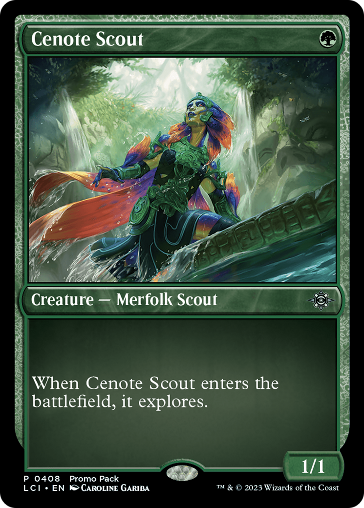 Cenote Scout [The Lost Caverns of Ixalan Promos] | Kessel Run Games Inc. 